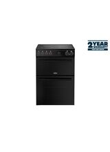 BELLING 444412058 Vision 60cm Electric Induction Double Oven Cook Black