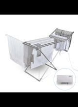 Tower T25003 Heated Winged Airer with Cover - Silver