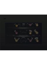 AEG NKW8P21KAT Built-In Wine Cellar - Black + Wooden Shelves
