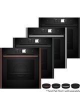 NEFF B69VY7MY0 N90 Slide and Hide Built-In Electric Single Oven + Steam