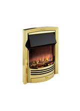 DIMPLEX 400000350 Glencoe Optiflame 3D Inset Electric Fire Brass