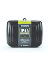 STATUS IP64WPBOX1PK4 IP64 Outdoor Weather Box Black