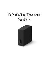 SONY SASW7.CEJ Home Theatre Wireless Subwoofer Black