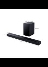 TCL Q65H 5.1ch Dolby Atmos/DTS:X Soundbar Black