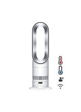 Dyson 330HF1 Hot+Cool Remote Link Pre-heat heater and Cooling Fan - White/Nickel