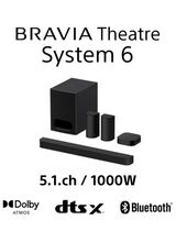 SONY HTS60.CEK 5.1Ch Bravia Dolby Atmos Home Theatre System 6 Black