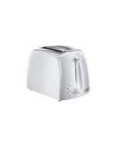 RUSSELL HOBBS 21640 Textures 2 Slice Toaster White