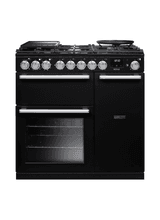 RANGEMASTER NEX90DFPCBL/CM1 New Nexus 90 Charcoal Black Dual Fuel