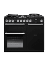 RANGEMASTER NEX100DFPGBL/CM1 New Nexus 100 Gloss Black Dual Fuel