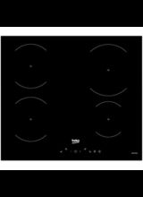 BEKO HIIP64430QT 60cm Induction Hob with Touch Controls - Black