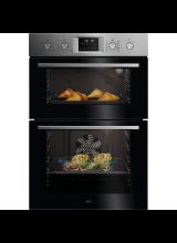 AEG OU5CP40M 600 Series Built-In Electric Double Oven Stainless Steel