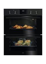 AEG OU5NU20B 600 Series Built-Under Electric Double Oven - Black