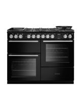 RANGEMASTER NEXO110DFPCBL/CM1 New Nexus OC 110cm Charcoal Black Dual Fuel