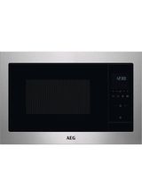 AEG MSE2547DBM 25L Built-In Microwave With Grill- Stainless Steel