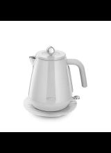 DELONGHI KBY3001.W 1.7L Eclettica Kettle - Whimsical White
