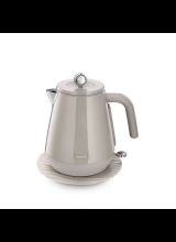 Delonghi 1.7L Eclettica Kettle Biscuit Beige