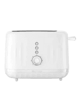 KENWOOD TCP06.000WH 2 Slice Ripple Toaster - Pure White