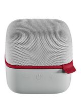 HAMA 00173157 "Cube" Mobile Bluetooth Speaker Grey and Red