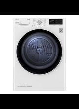 LG FDV709W Freestanding 9kg Heat Pump Tumble Dryer - White