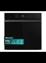 HISENSE BI622ABPGUK Built-In Electric Single Steam Oven - Jet Black