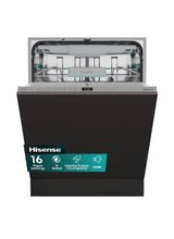 HISENSE HV16AUK Fully-Integrated 16 Place Setting Dishwasher