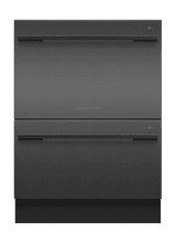 FISHER &amp; PAYKEL DD60DDFHB9 Built-Under 12 PS Double Dishdrawer