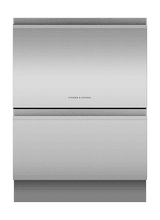 Fisher &amp; Paykel DD60D4HNX9 Built-Under 12 PS Double Dishdrawer