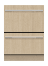 FISHER &amp; PAYKEL DD60DHI9 Fully-Integrated Double Dishdrawer