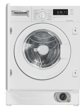 BOSCH WKD28260GB Series 4 Integrated 8kg+5kg Washer Dryer - White