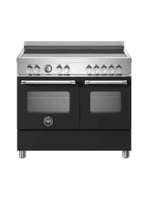 BERTAZZONI MAS105I2ENEC Master 100cm Range Cooker Twin Oven Induction Black