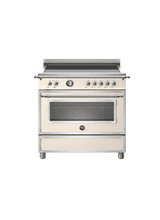 Heritage 90cm Range Cooker Single Oven Induction Ivory HER95I1EAVT