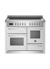 Bertazzoni Professional 110cm Range Cooker XG Induction White PRO115I3EBIT