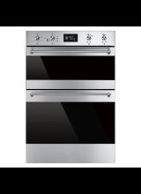 SMEG DOSF6390X 59.7cm Built In Electric Double Oven - Stainless Steel