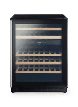 RANGEMASTER RDZ6046BL/ Wine Cabinet 60cm Black with Stainless Steel Trim
