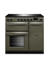 RANGEMASTER AURA90EIPRBD/YX1 Aura 90 Induction Range Cooker River Bed with Onyx Trim