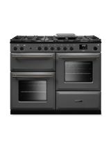 RANGEMASTER AURAO110DFPSLT/YX1 Aura 110 Dual Fuel Slate with Onyx Trim