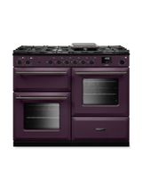 RANGEMASTER AURAO110DFPPLM/YX1 Aura 110 Dual Fuel Plum with Onyx Trim