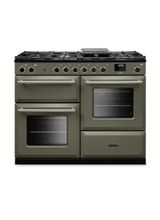 RANGEMASTER AURAO110DFPRBD/BN1 Aura 110 Dual Fuel River Bed with Brushed Nickel Trim