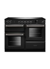 RANGEMASTER AURAO110EIPCBL/BN1 Aura 110 Induction Charcoal Black with Brushed Nickel Trim
