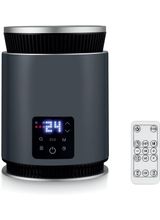 Black and Decker BXSH37034GB 1.8 kW Ceramic Desk Heater Grey