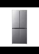FRIDGEMASTER MQ79395ES 79.4cm 65/35 Total No Frost American Fridge Freezer - Silver