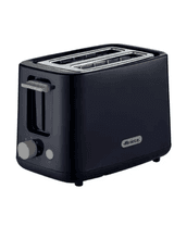 ARIETE Breakfast Line 2 Slice Toaster - Dark Grey