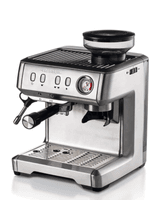 ARIETE 00M131310ARAS Espresso Machine with Grinder - Stainless Steel