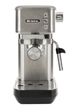ARIETE Slim Espresso Machine - Stainless Steel