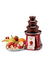 ARIETE Retro Party Time Chocolate Fountain - Red
