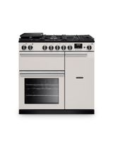 RANGEMASTER PR90DFPIVY/CM1 Professional 90 Dual Fuel Ivory with Chrome Trim