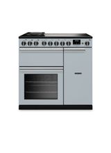 RANGEMASTER PRDL90EIPMSB/CM1 Professional Deluxe 90 Induction Misty Blue with Chrome Trim