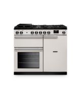 RANGEMASTER PR100DFPIVY/CM1 Professional 100 Dual Fuel Ivory with Chrome Trim