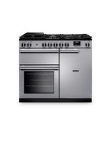 RANGEMASTER PR100DFSTST/CM1 Professional 100 Dual Fuel Stainless Steel with Chrome Trim