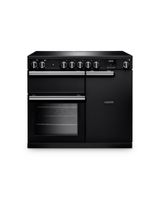 RANGEMASTER PR100EIPCBL/CM1 Professional 100 Induction Charcoal Black with Chrome Trim